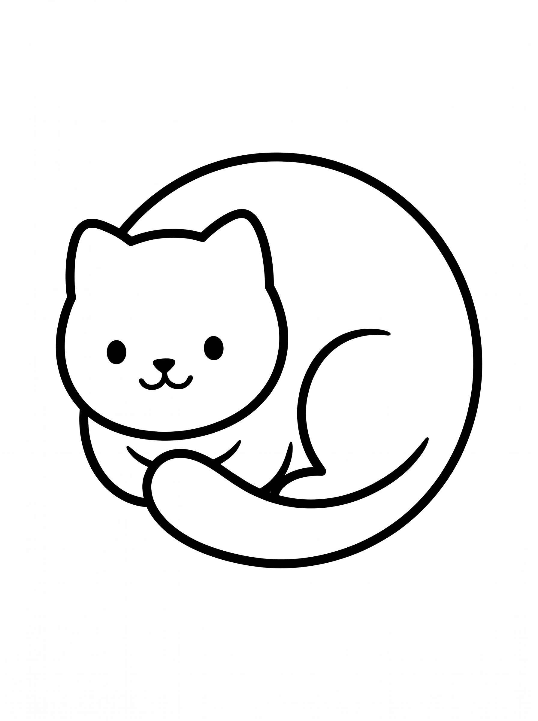 Coloriage Chat 3