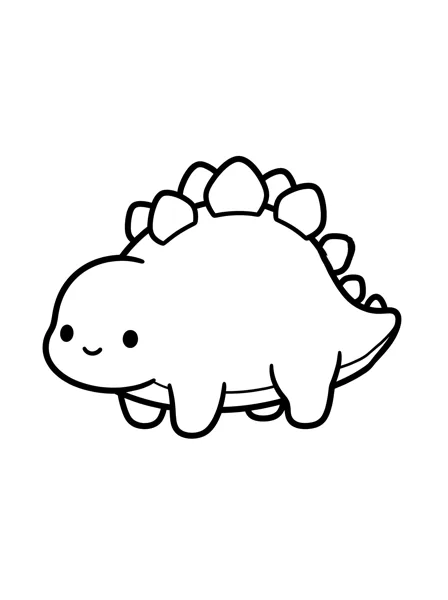 Ausmalbild Dinosaurier 2