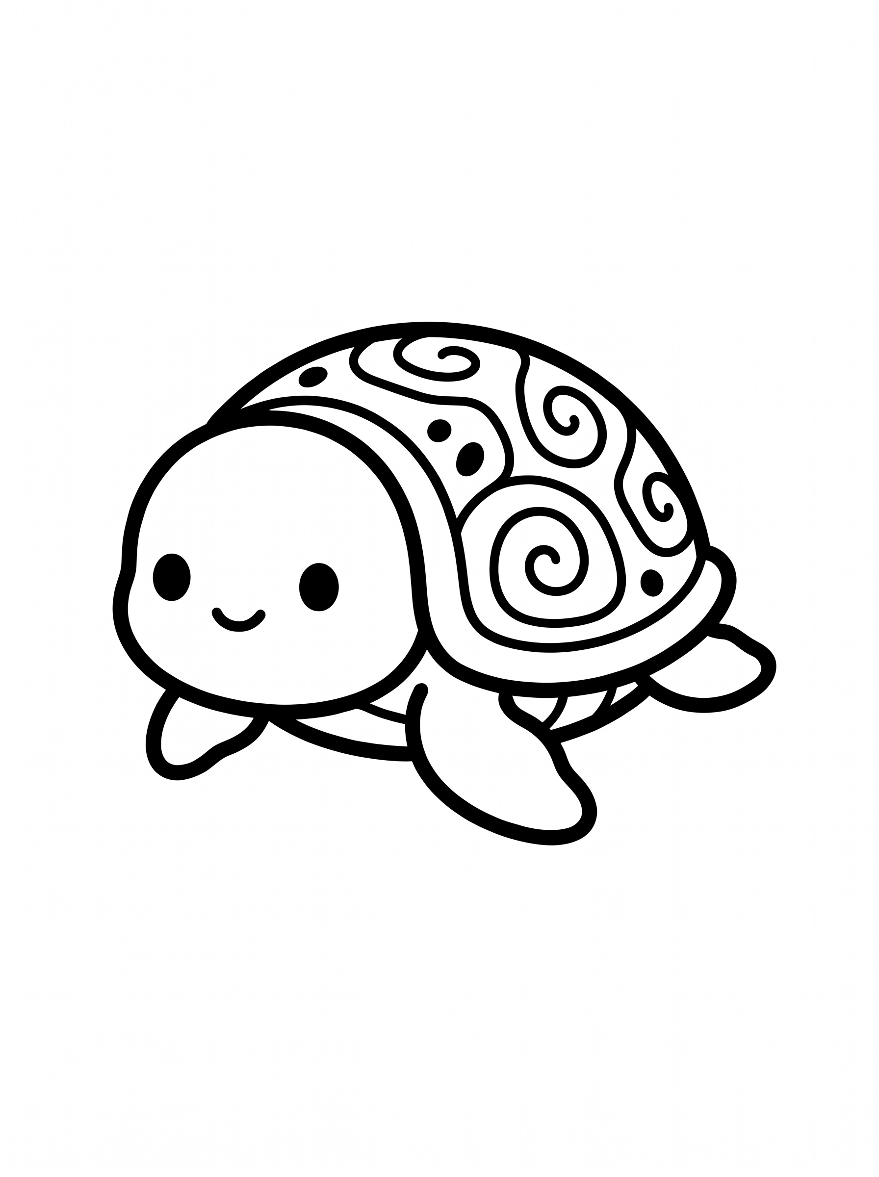 Sea animal 3 coloring page