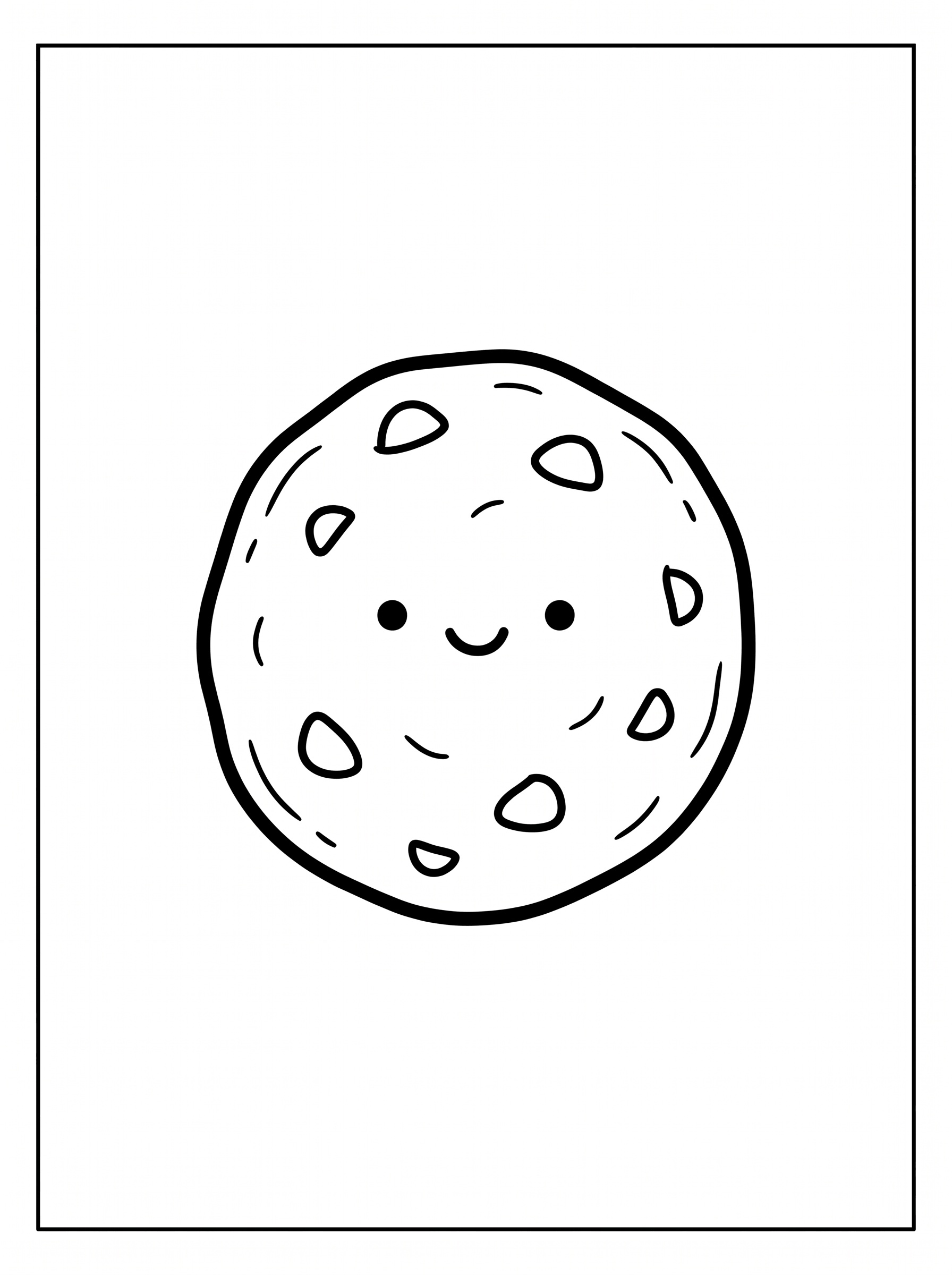 Cookie coloring page