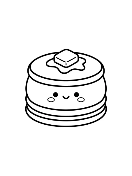 Coloriage Pancake
