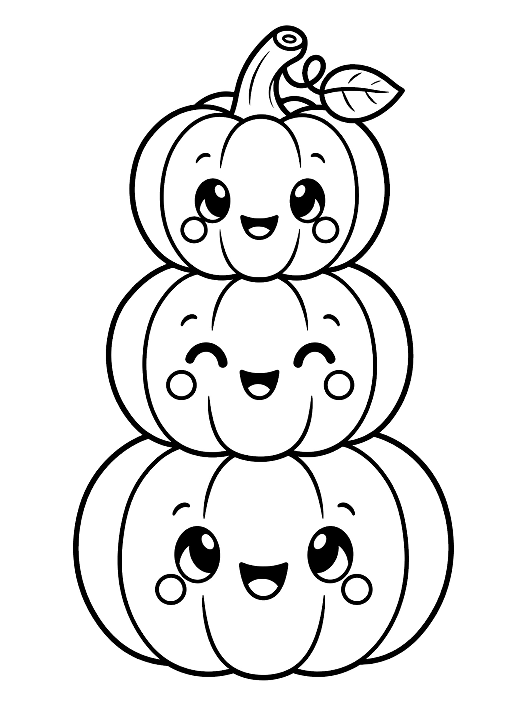 Zucca 3 da colorare
