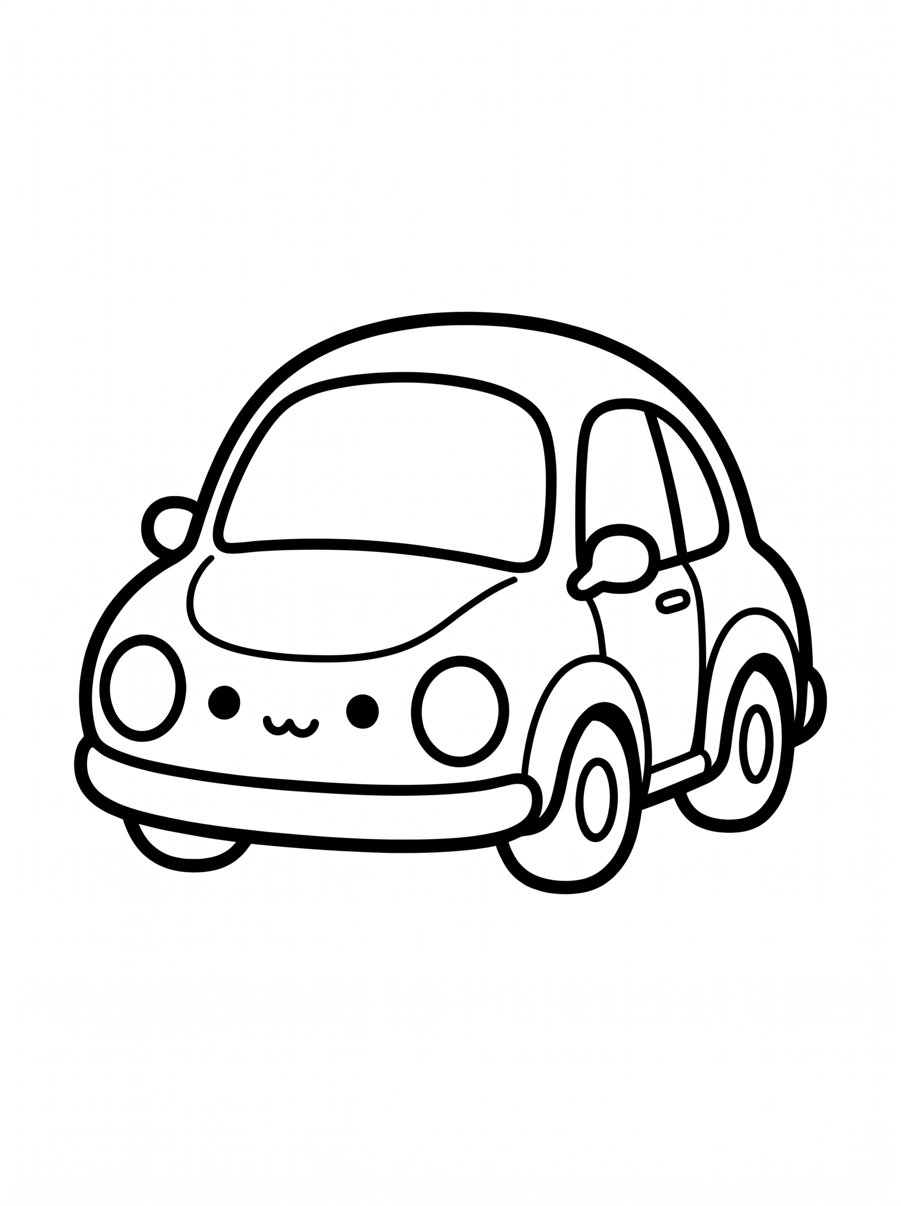 Desenho de Carro para colorir